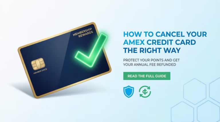 Step-by-step guide to canceling an Amex credit card the right way